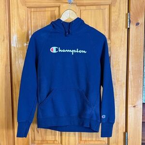 Champion Navy Blue Hoodie